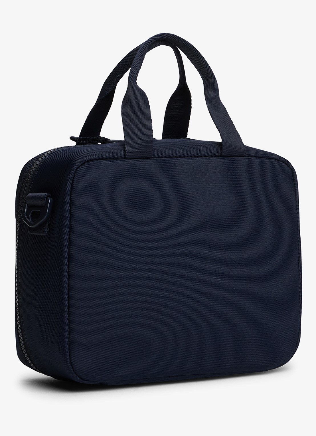 Tommy Hilfiger Lunchbox met logo - achterkant 4 donkerblauw