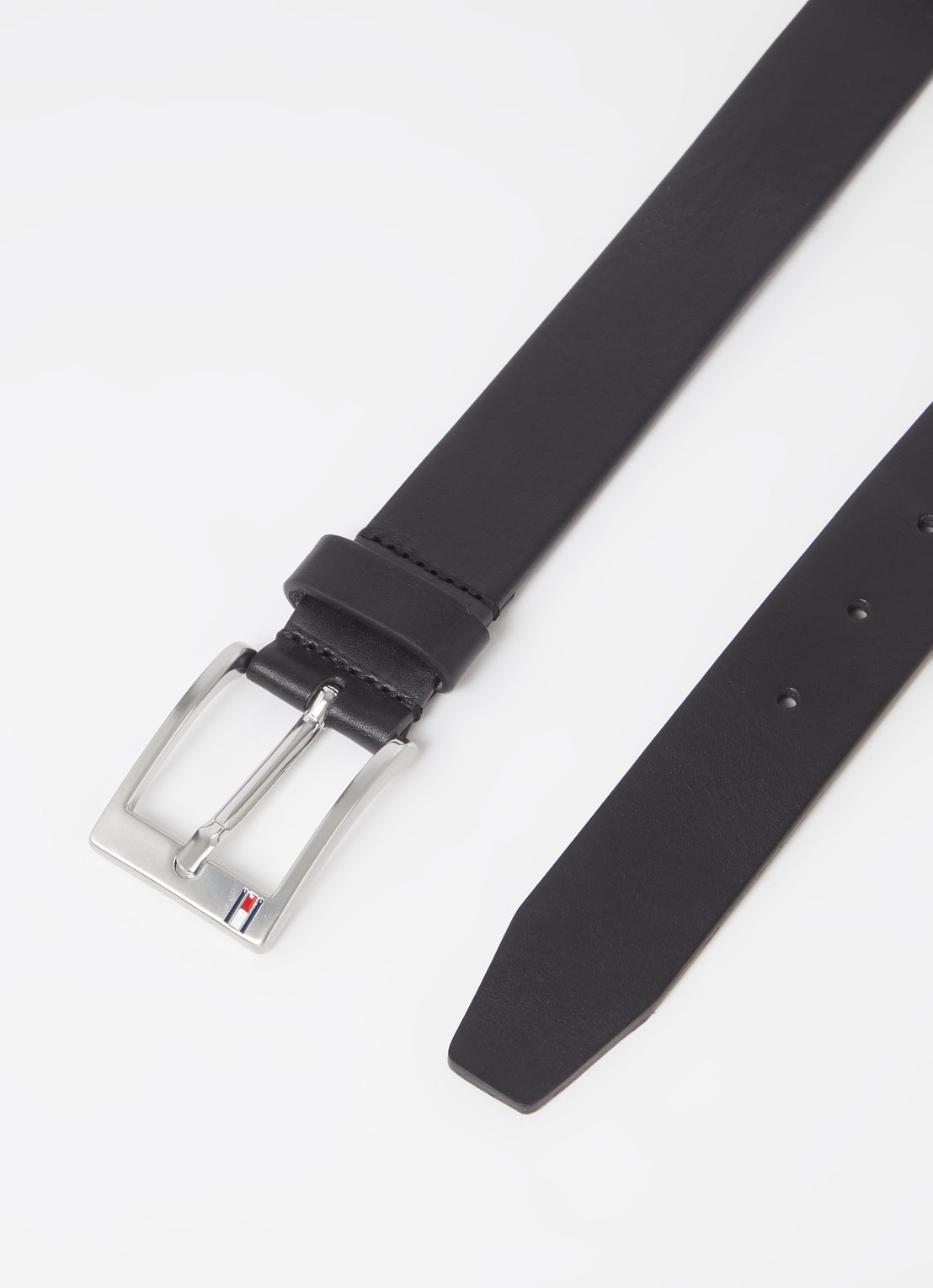 Tommy Hilfiger New Aly riem van leer - detail 2 zwart