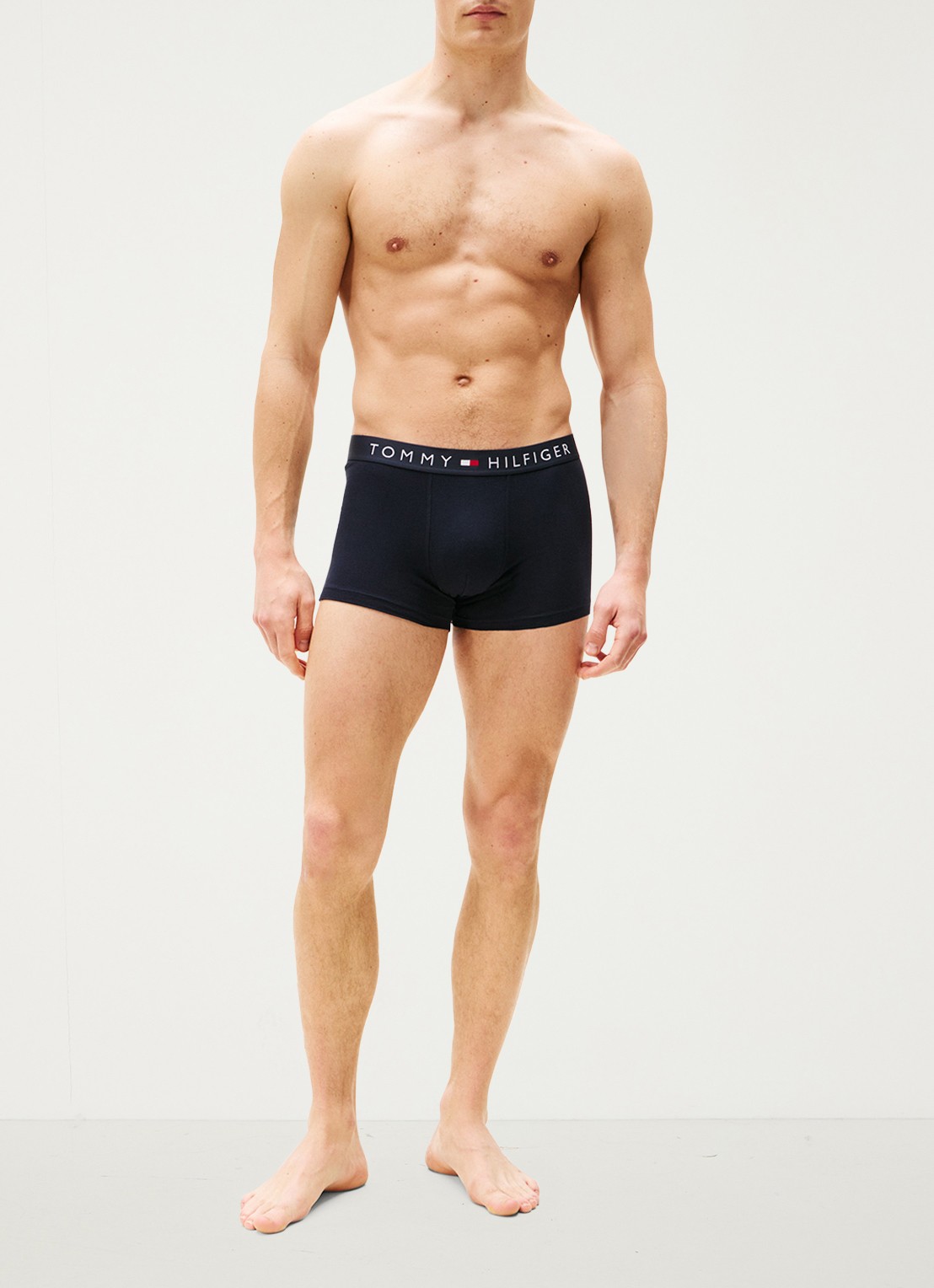 Tommy Hilfiger Original boxershorts met logoband in 3-pack - detail 5 middenblauw
