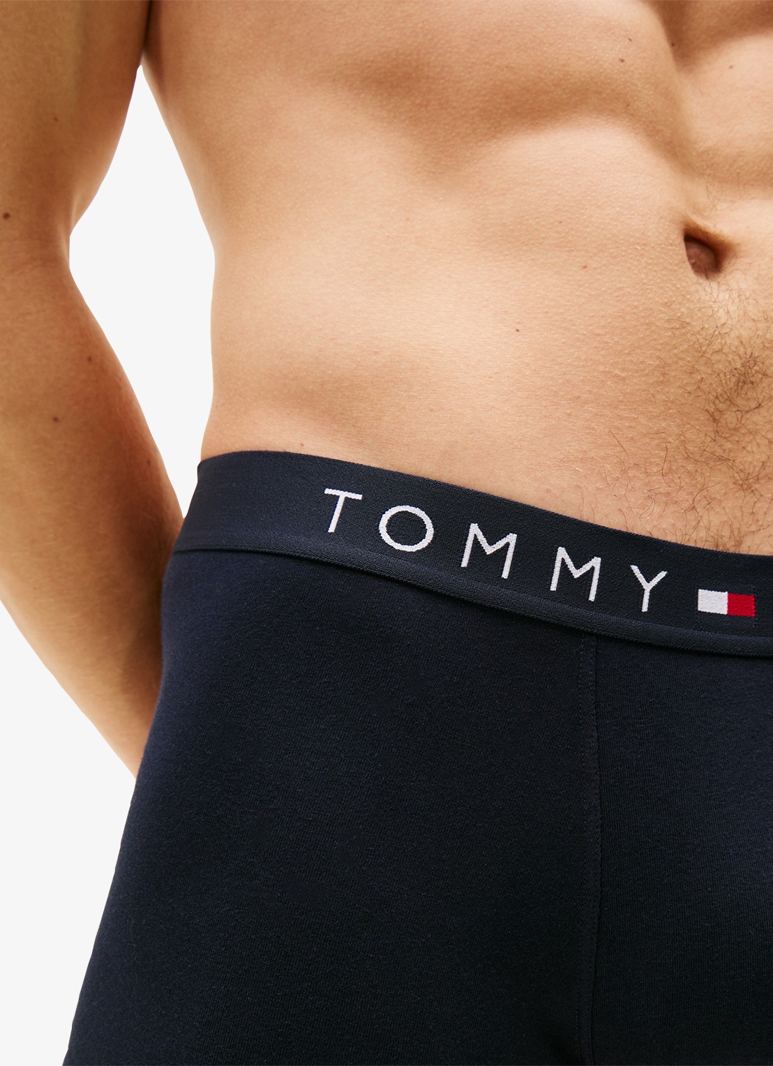 Tommy Hilfiger Original boxershorts met logoband in 3-pack - detail 7 middenblauw