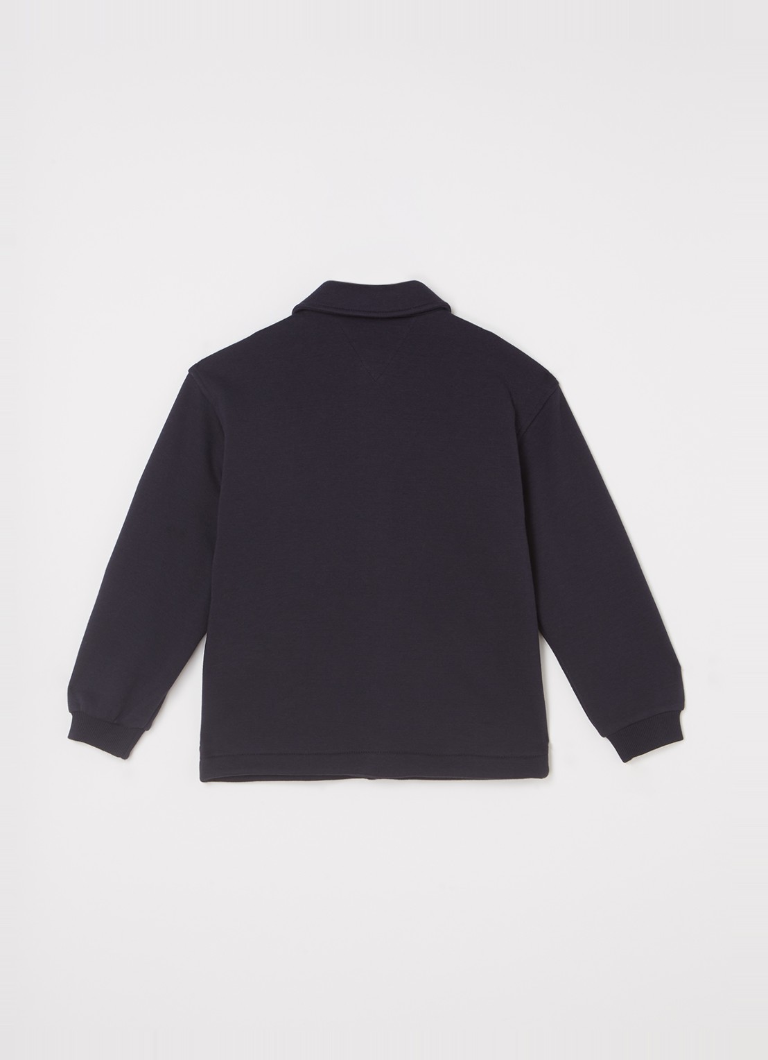 Tommy Hilfiger Overshirt met borstzakken  - achterkant lichtblauw