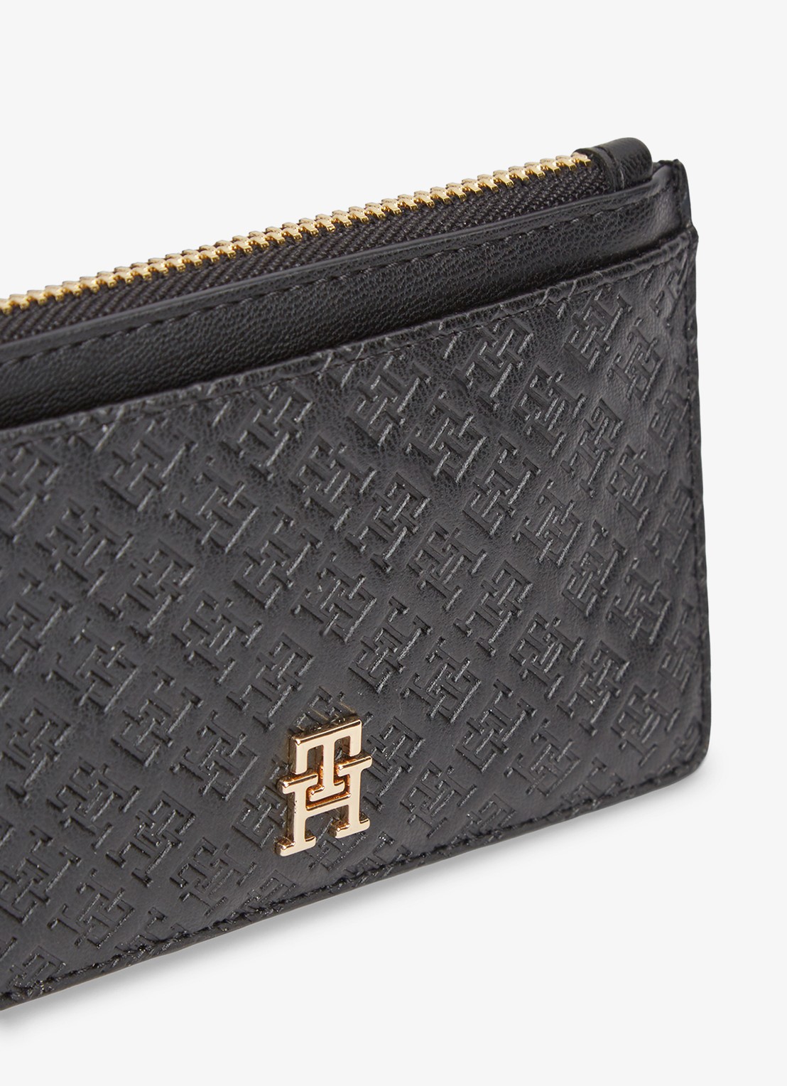 Tommy Hilfiger Pasjeshouder met logoprint - detail 3 zwart