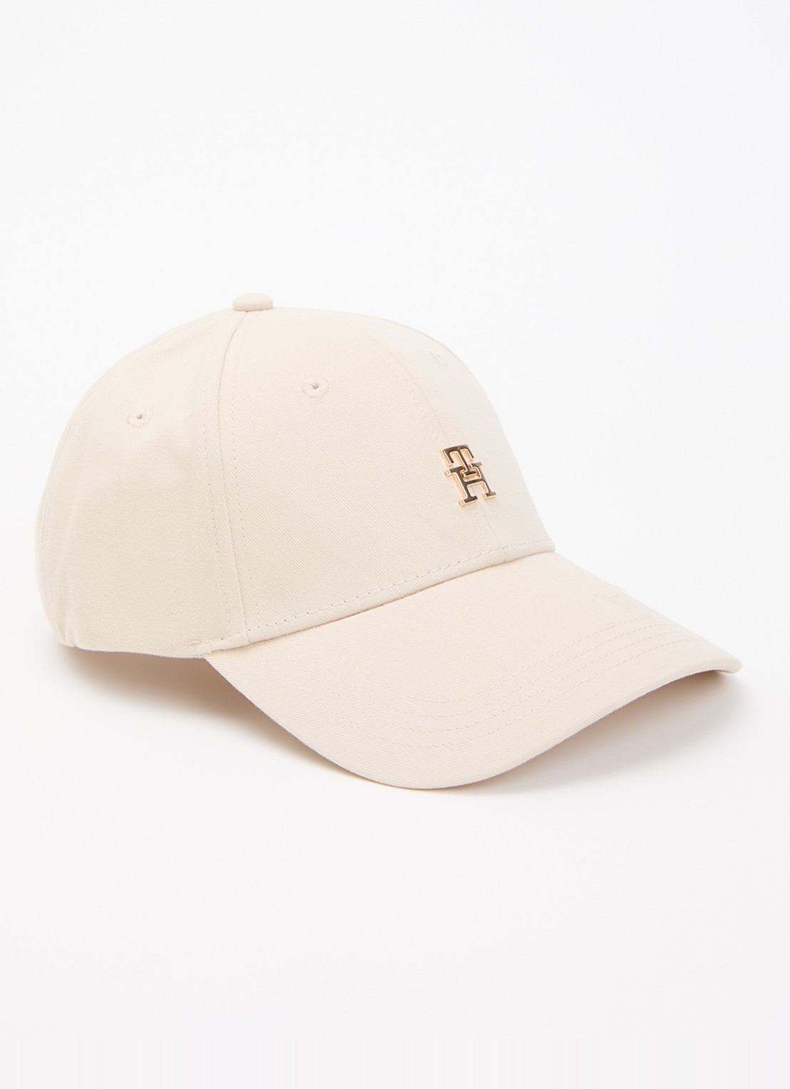 Tommy Hilfiger Pet met logo - voorkant 2 beige