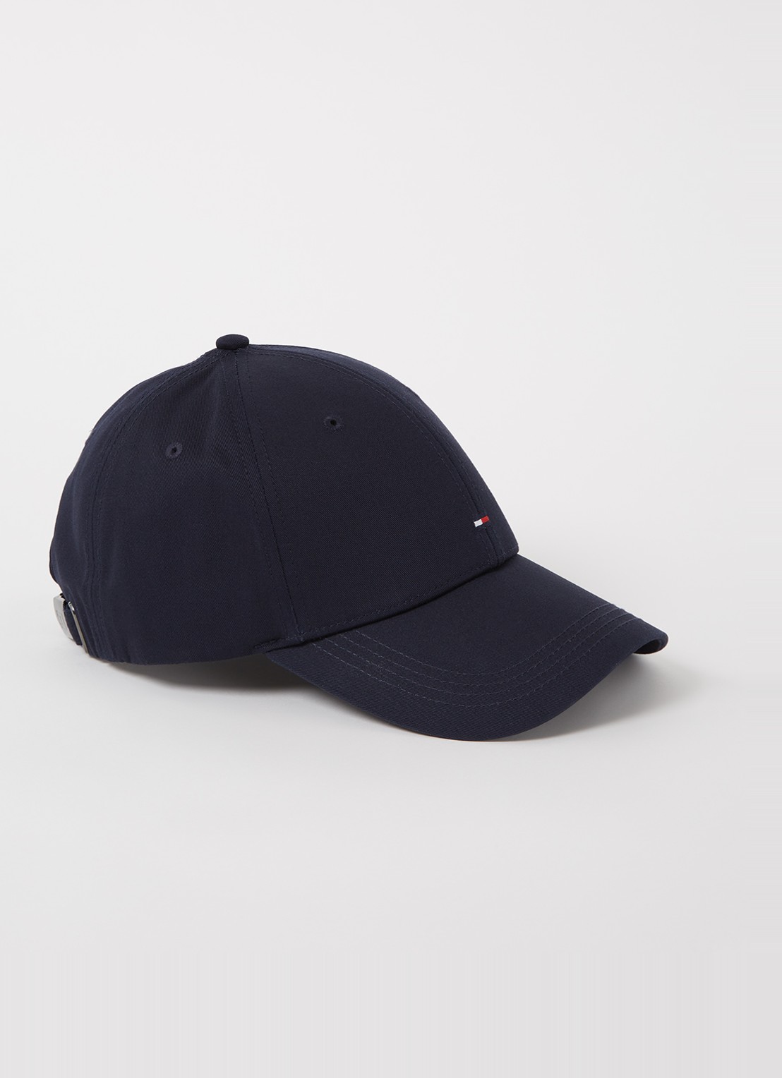 Tommy Hilfiger Pet met logo - voorkant donkerblauw