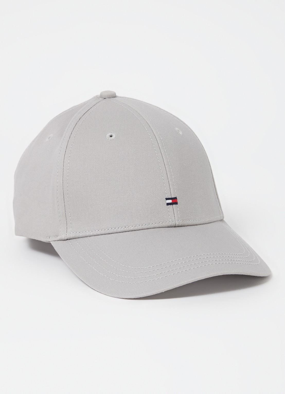 Tommy Hilfiger Pet met logo - voorkant grijs