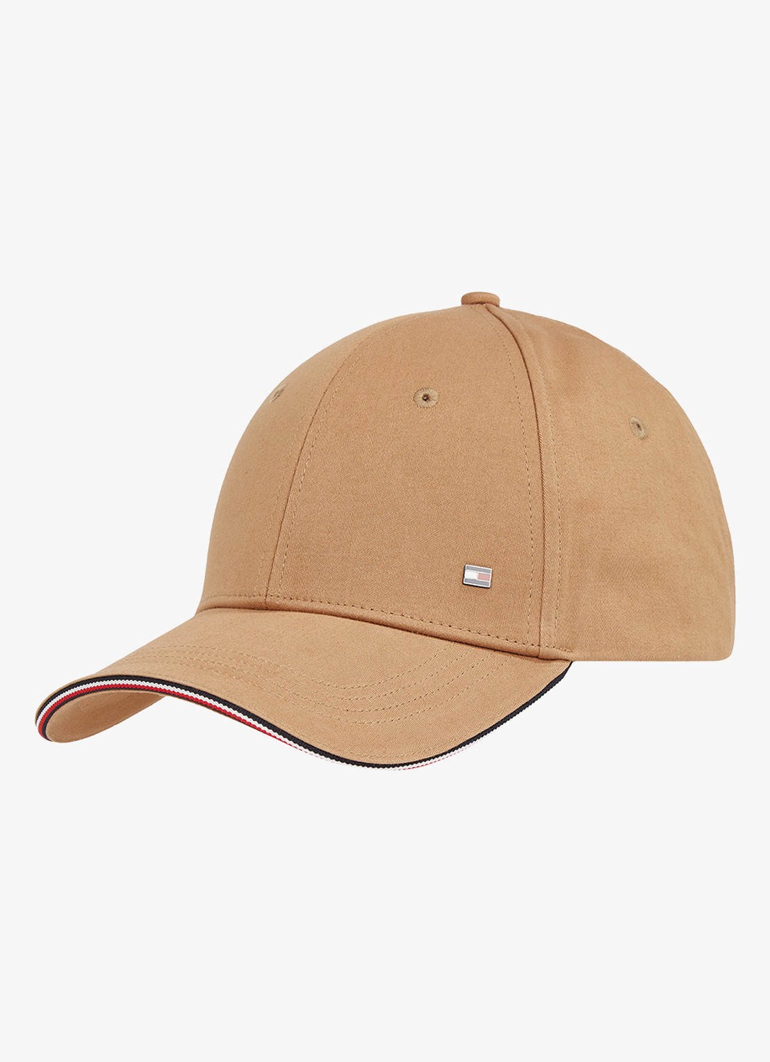 Tommy Hilfiger Pet met logo - voorkant 2 camel