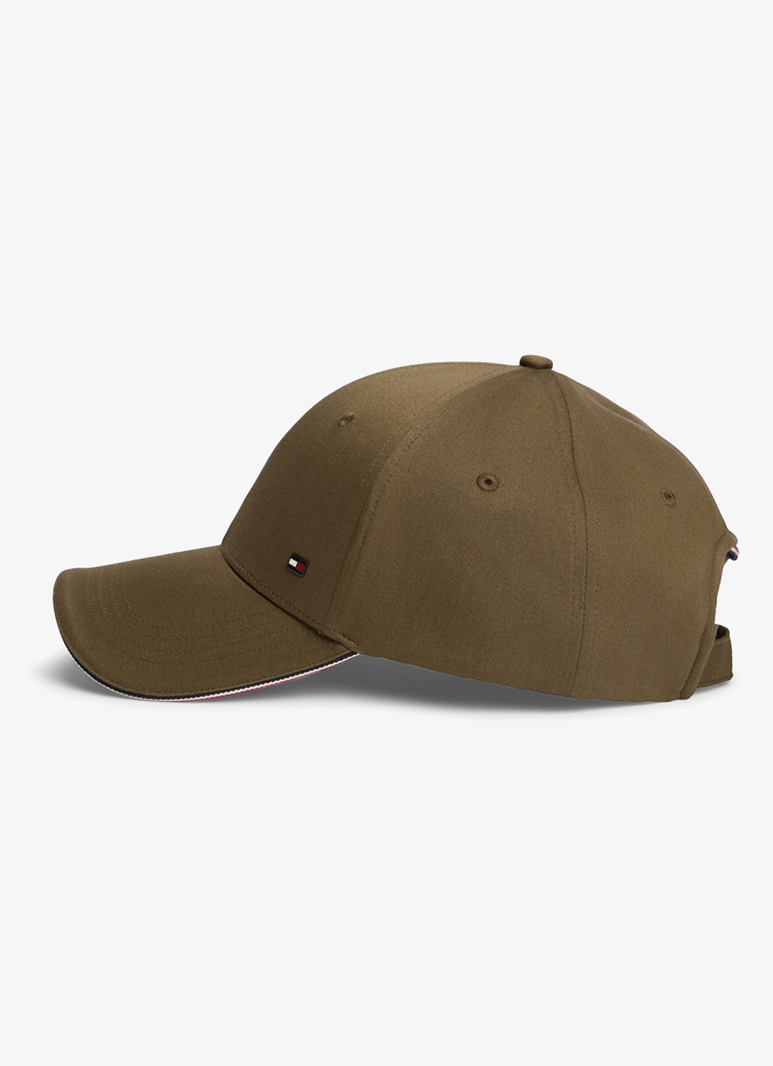 Tommy Hilfiger Pet met logo - achterkant 2 khaki