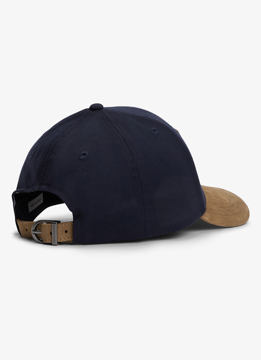 Tommy Hilfiger Pet met logo - achterkant 2 blauwgrijs