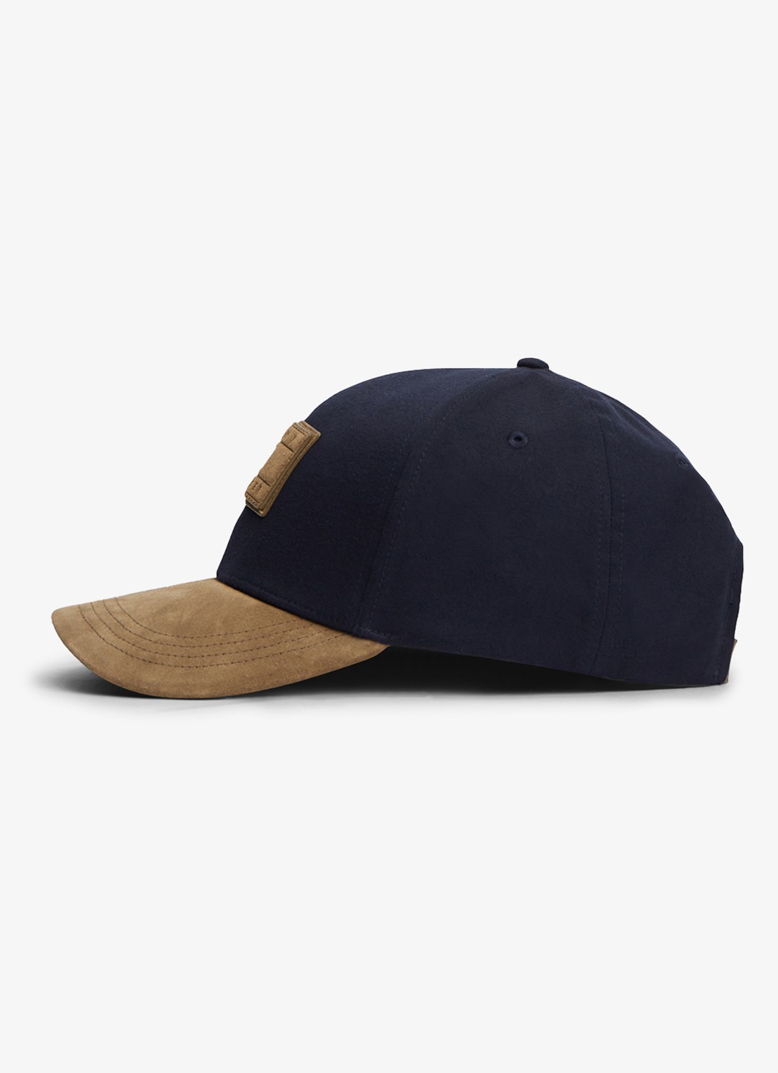 Tommy Hilfiger Pet met logo - detail blauwgrijs
