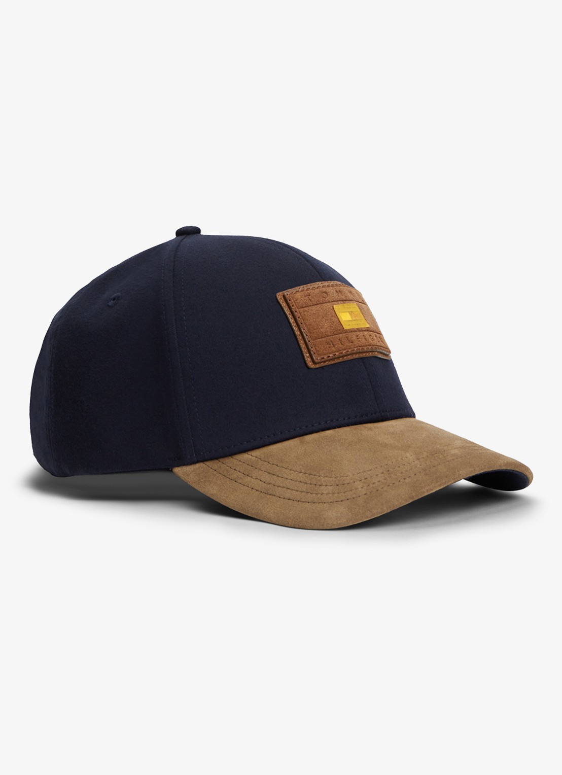 Tommy Hilfiger Pet met logo - voorkant 3 blauwgrijs