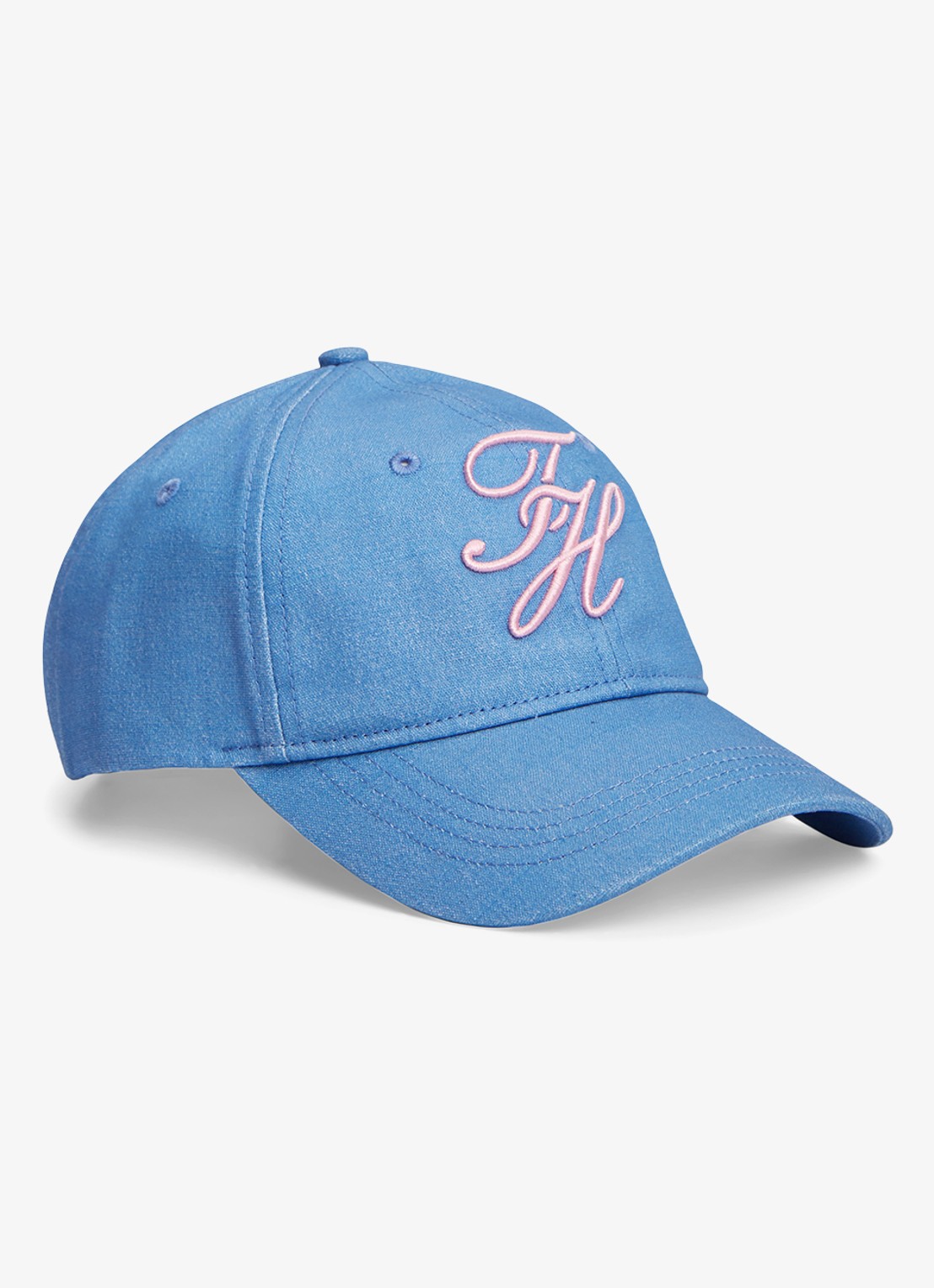 Tommy Hilfiger Pet met logoborduring - voorkant blauw