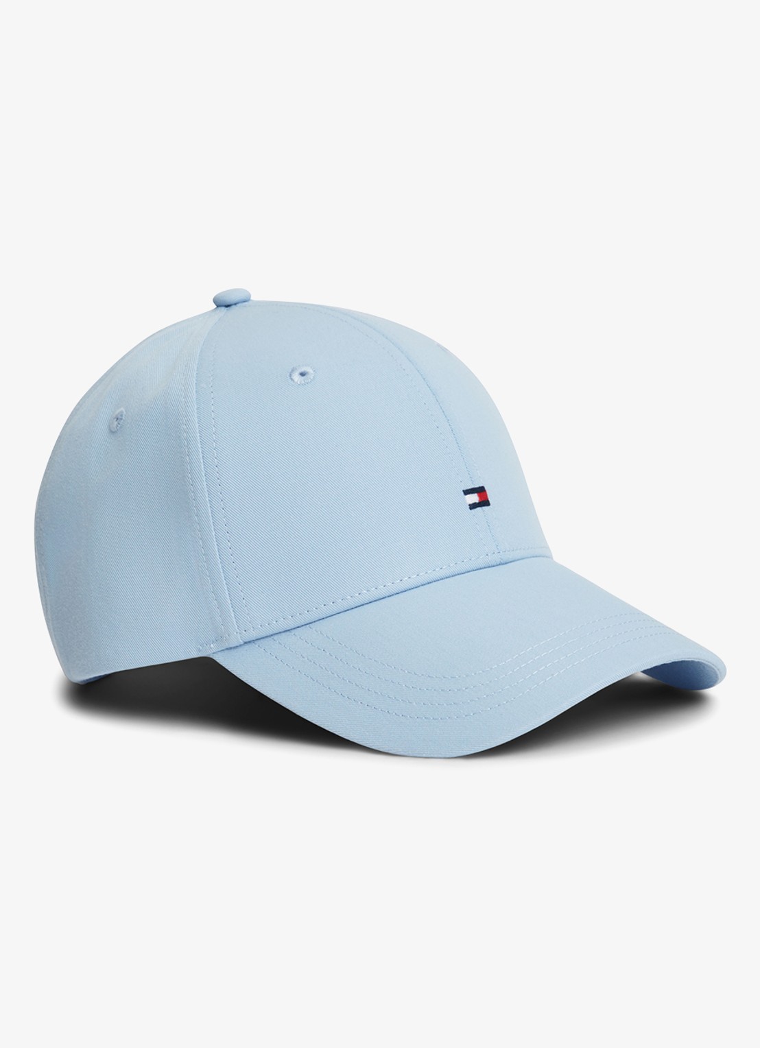 Tommy Hilfiger Pet met logoborduring - voorkant lichtblauw