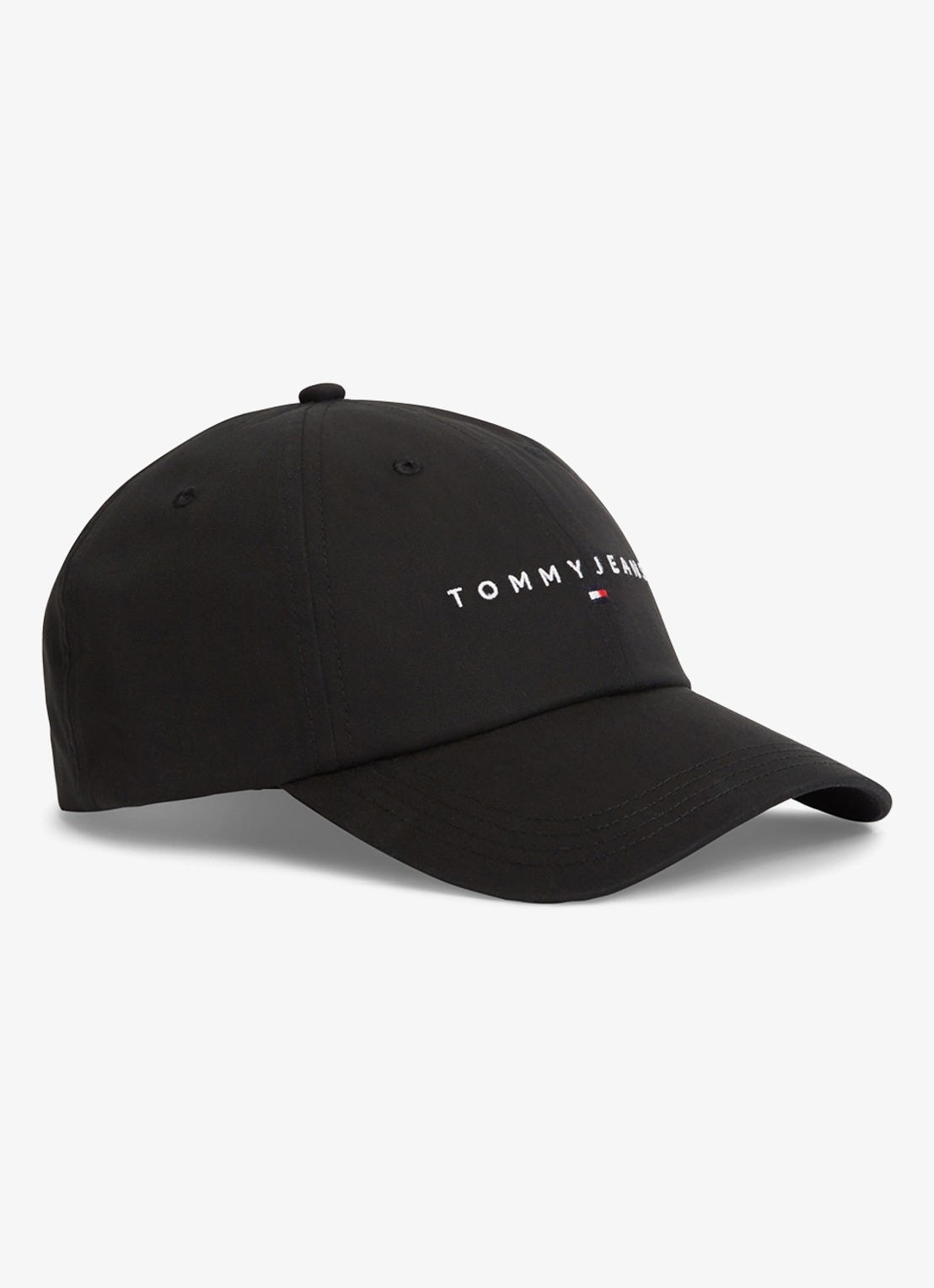 Tommy Hilfiger Pet met logoborduring - voorkant 2 diepzwart