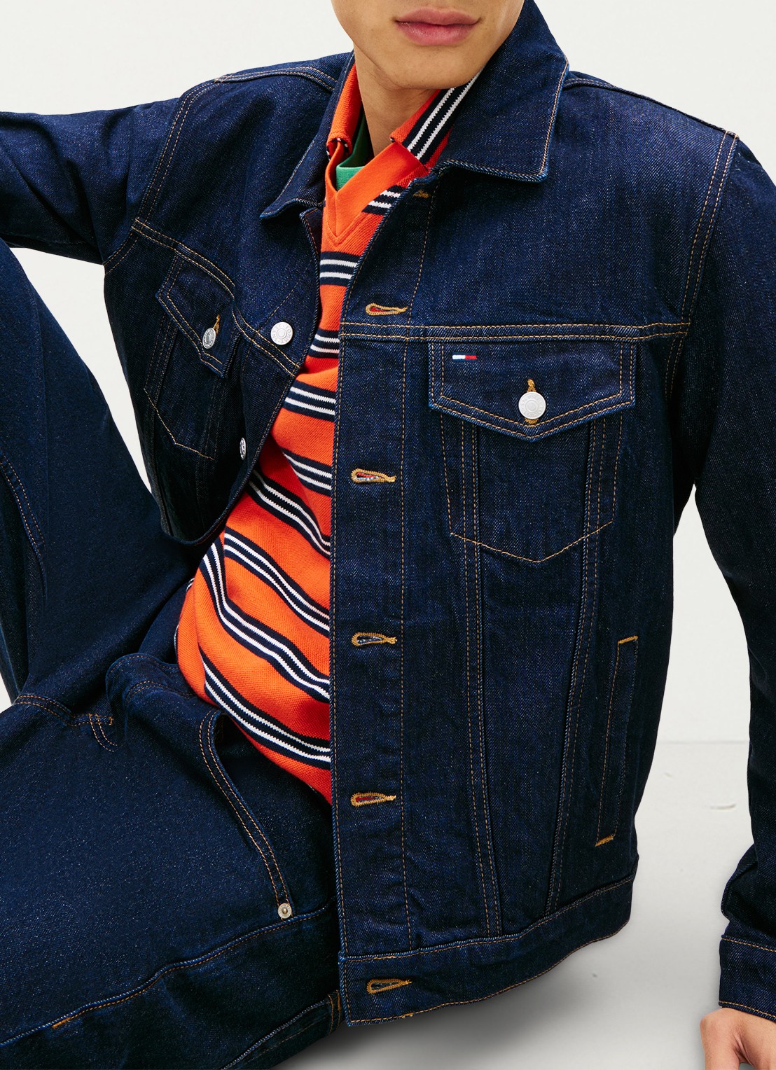 Tommy Hilfiger Pet met logoborduring - detail 3 groen