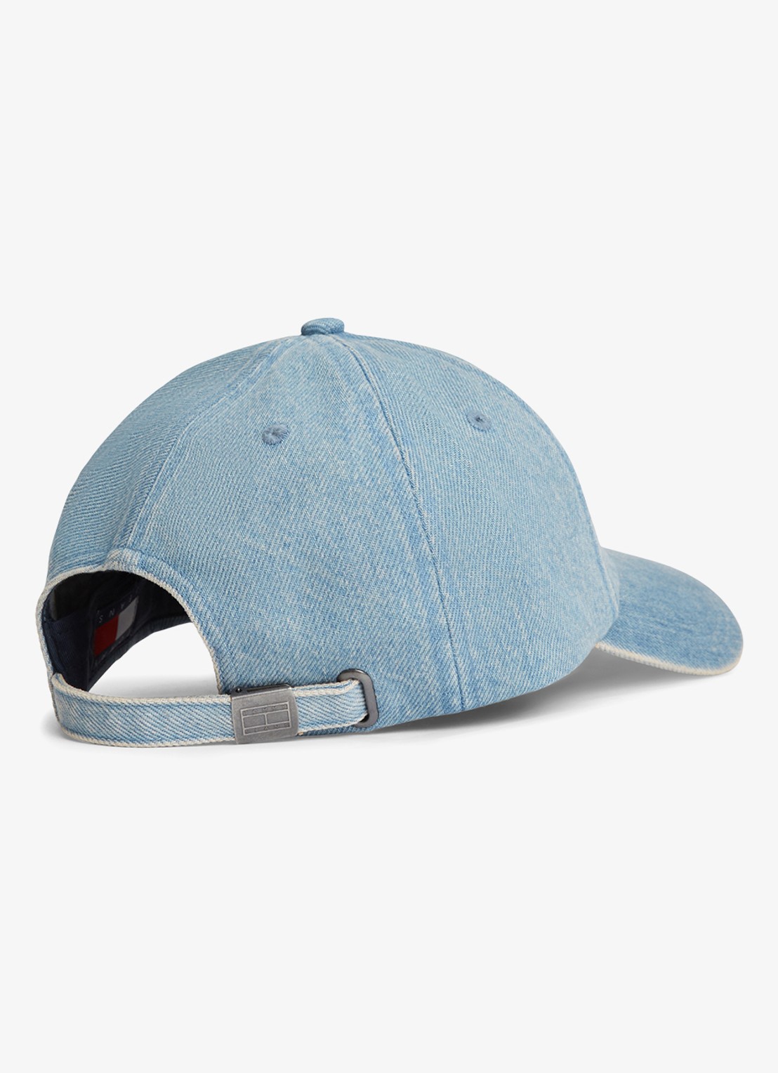 Tommy Hilfiger Pet met logoborduring - detail 2 denim
