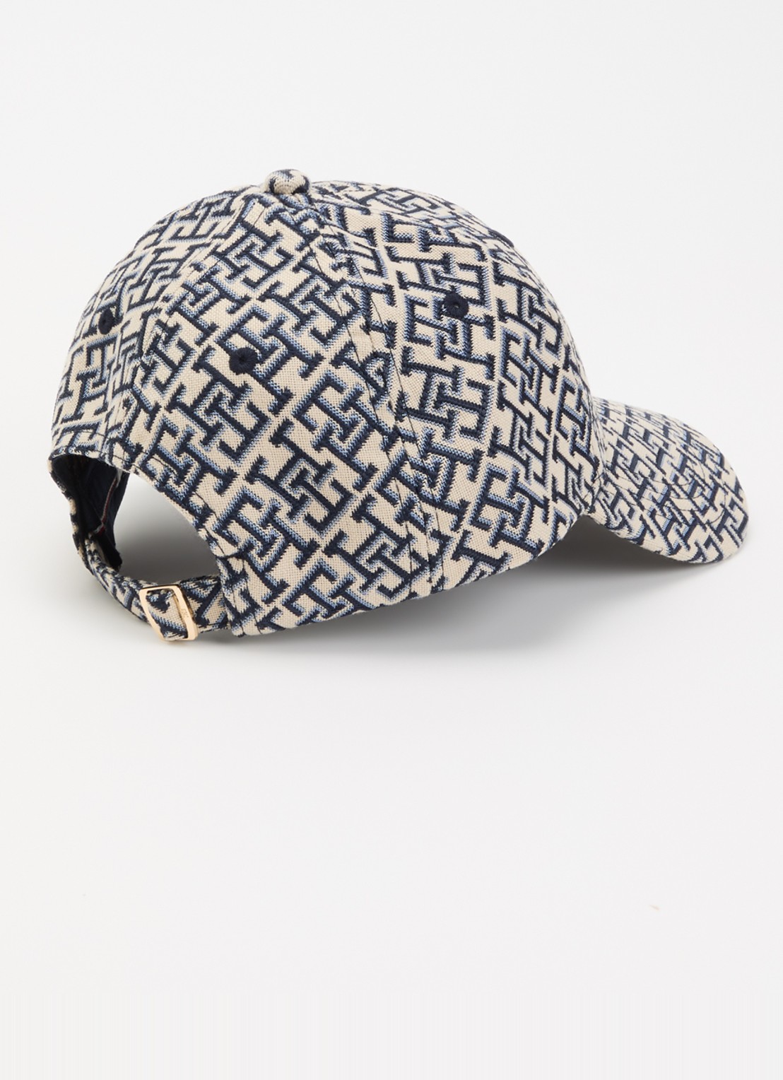 Tommy Hilfiger Pet met logoprint  - detail donkerblauw