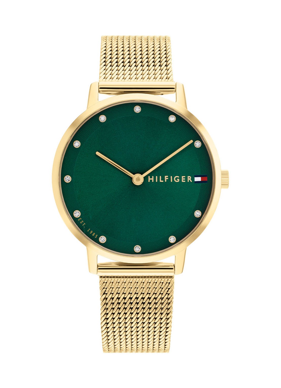 Tommy Hilfiger Pippa horloge TH1782668  - voorkant goud