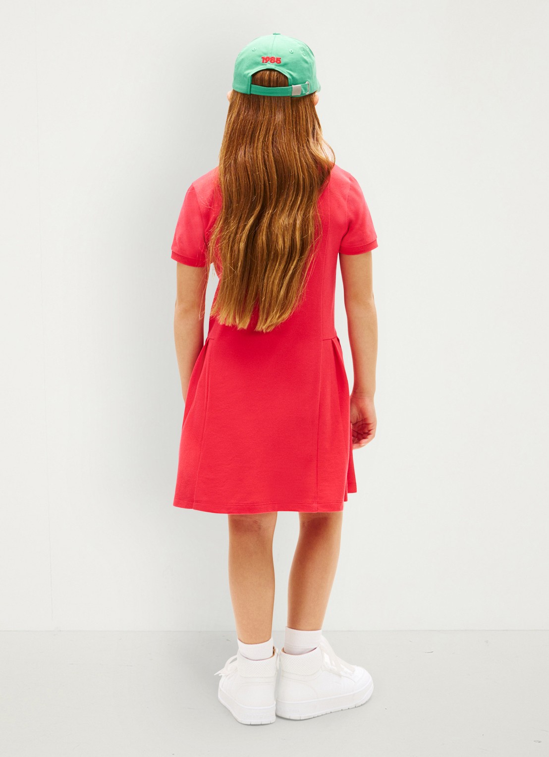Tommy Hilfiger Polojurk met logo - achterkant 5 rood