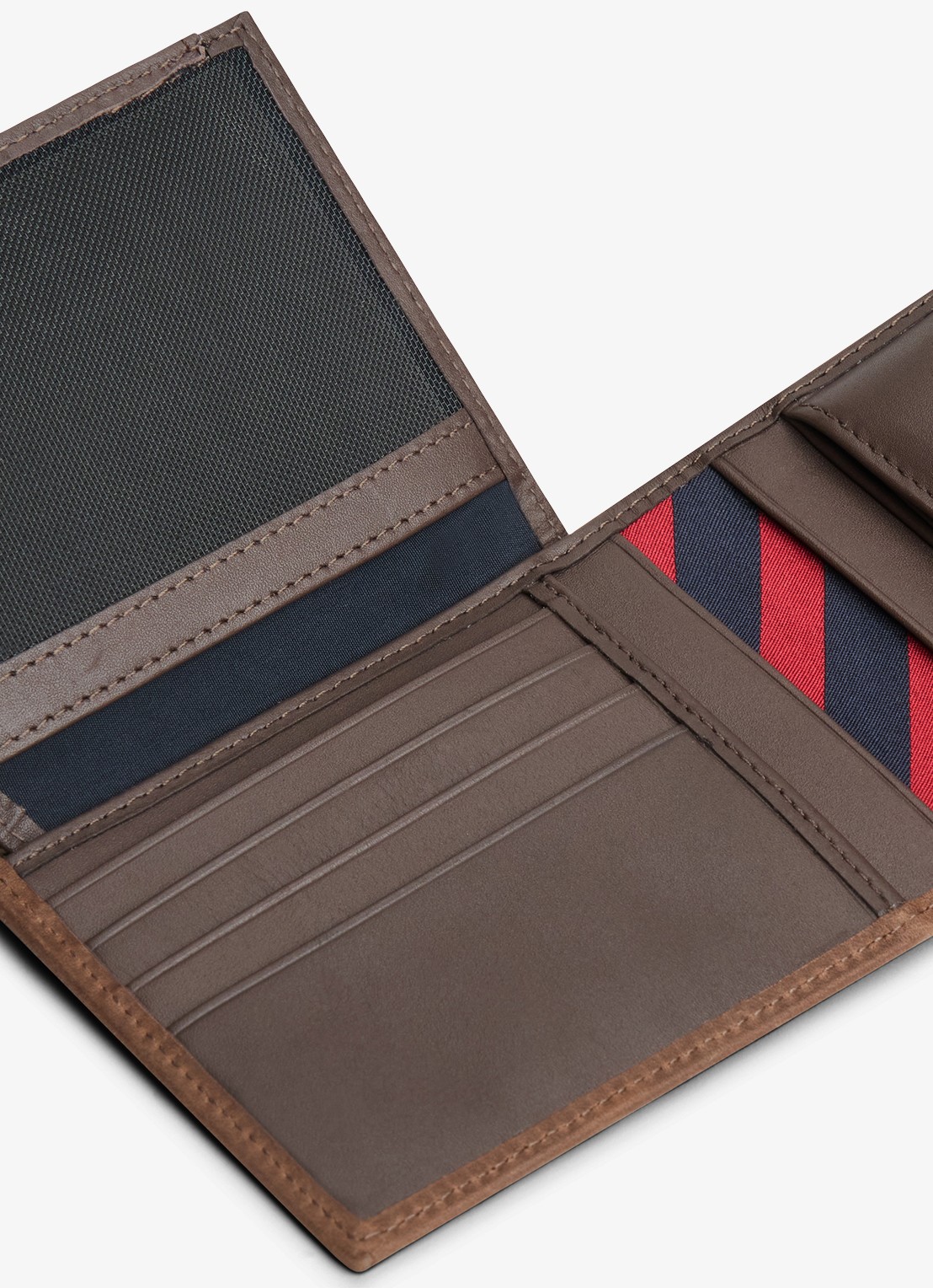 Tommy Hilfiger Portemonnee met logo - detail 4 bruin