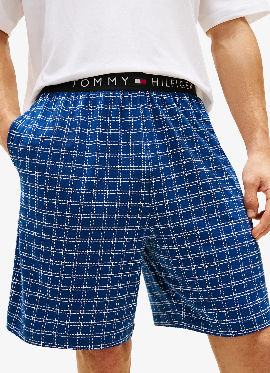 Tommy Hilfiger Pyjamaset met logo - detail 4 multicolor