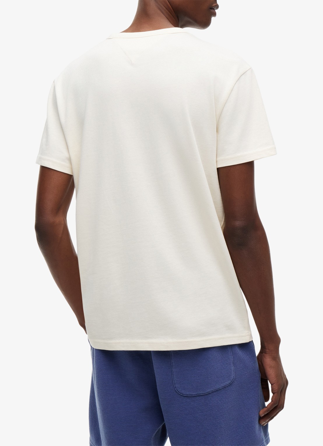 Tommy Hilfiger Regular fit overhemd in linnenblend - achterkant 5 classic beige-aci / beige