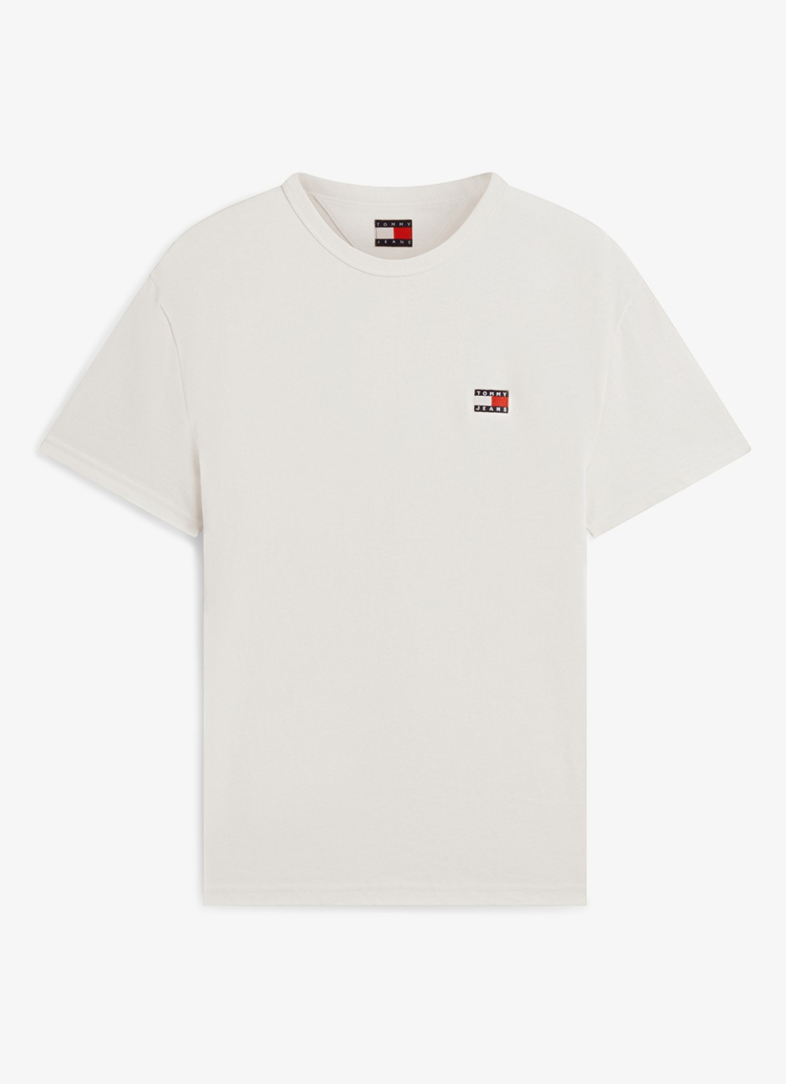 Tommy Hilfiger Regular fit overhemd in linnenblend - voorkant classic beige-aci / beige