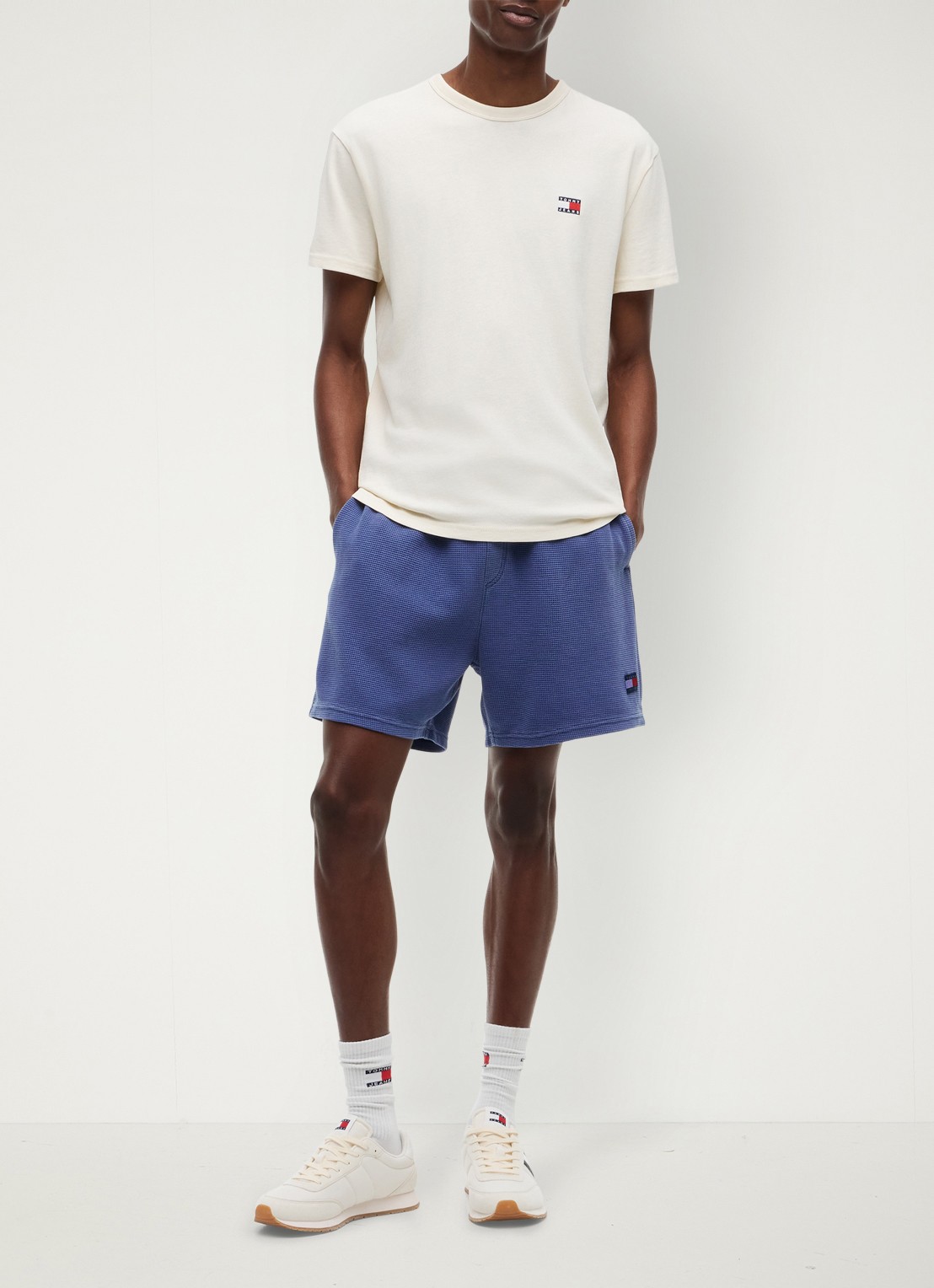Tommy Hilfiger Regular fit overhemd in linnenblend - voorkant 2 classic beige-aci / beige