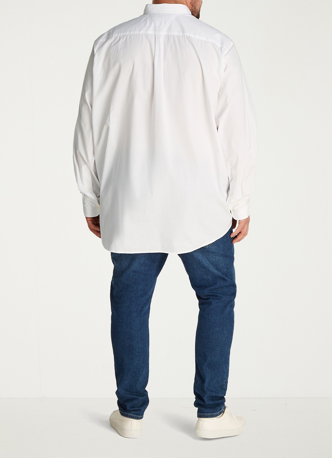 Tommy Hilfiger Regular fit overhemd met logo - achterkant 5 wit