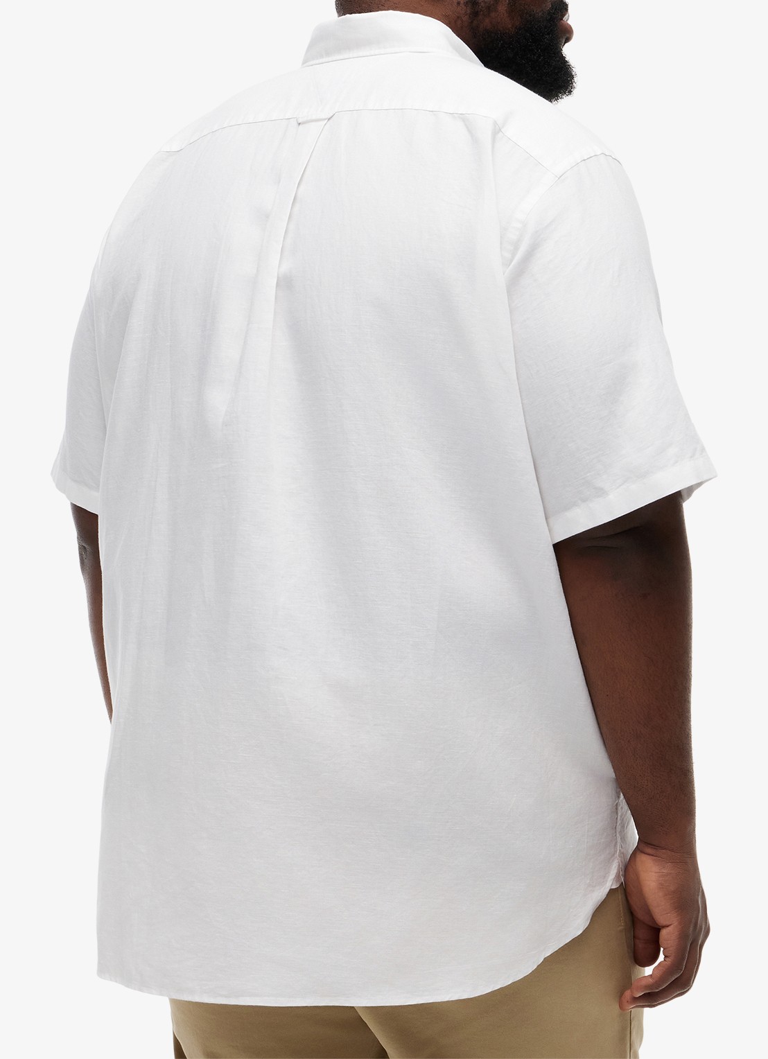 Tommy Hilfiger Regular fit overhemd met logo - achterkant 5 wit