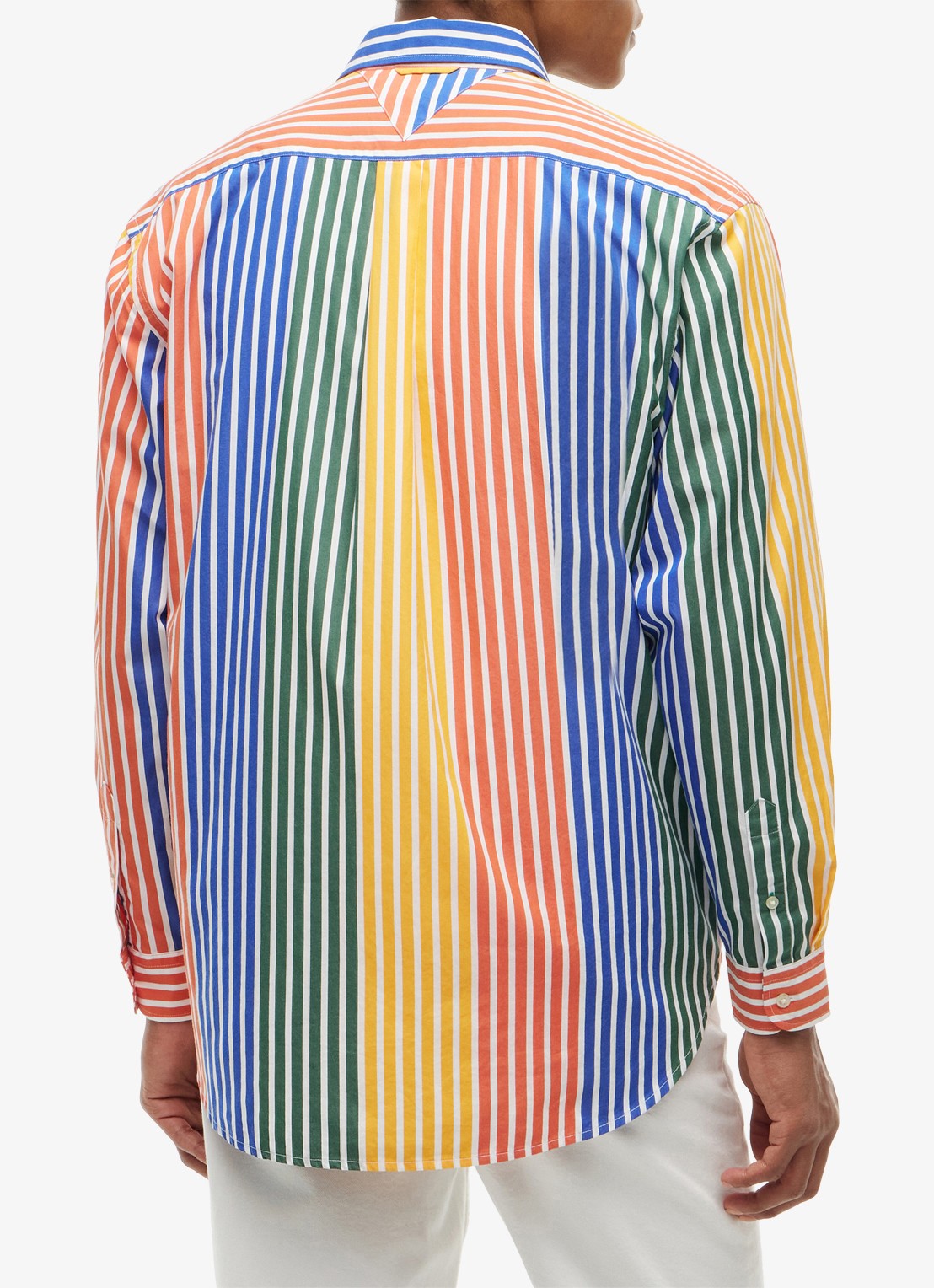 Tommy Hilfiger Regular fit overhemd met streepprint - achterkant 5 multicolor