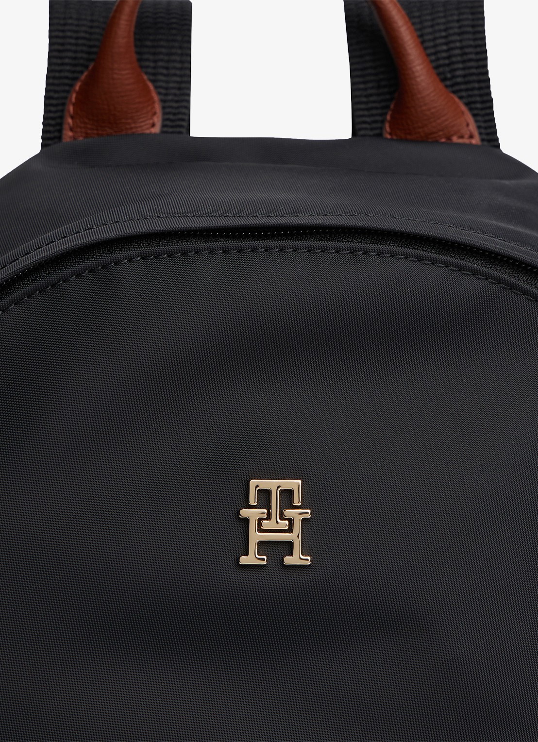 Tommy Hilfiger Rugzak met logo met laptopvak - detail 5 zwart
