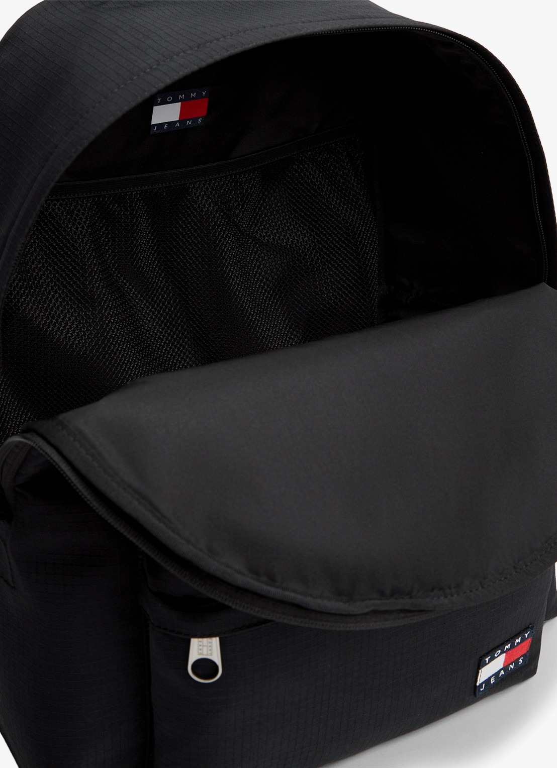Tommy Hilfiger Rugzak met logo - detail 4 diepzwart