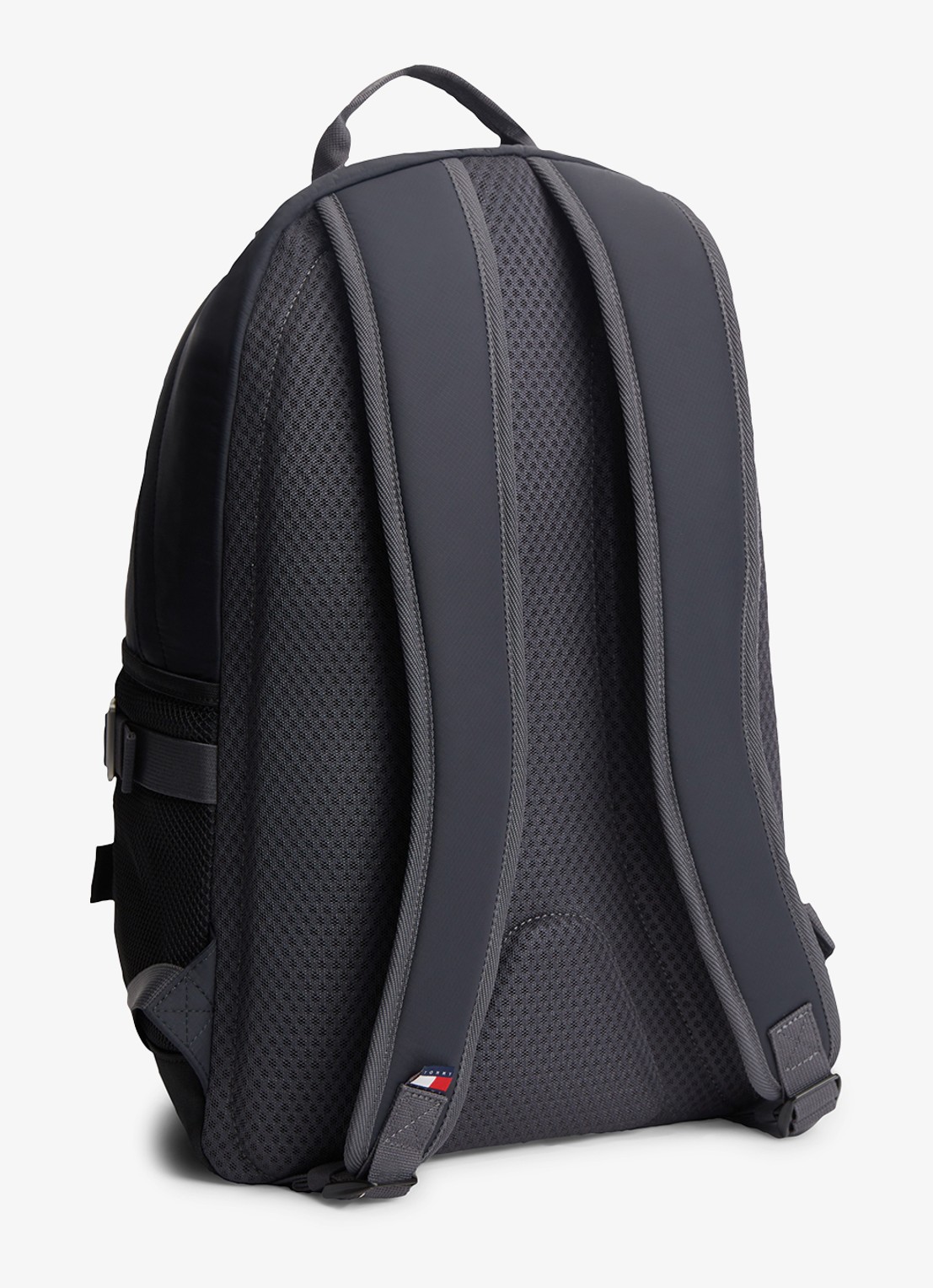 Tommy Hilfiger Rugzak met logo - achterkant diepzwart