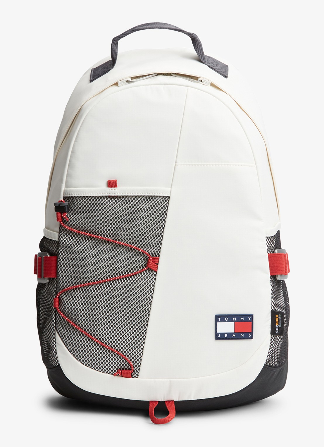 Tommy Hilfiger Rugzak met logo - voorkant 2 wit