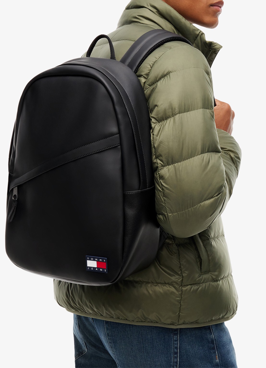 Tommy Hilfiger Rugzak met logo - detail 2 diepzwart