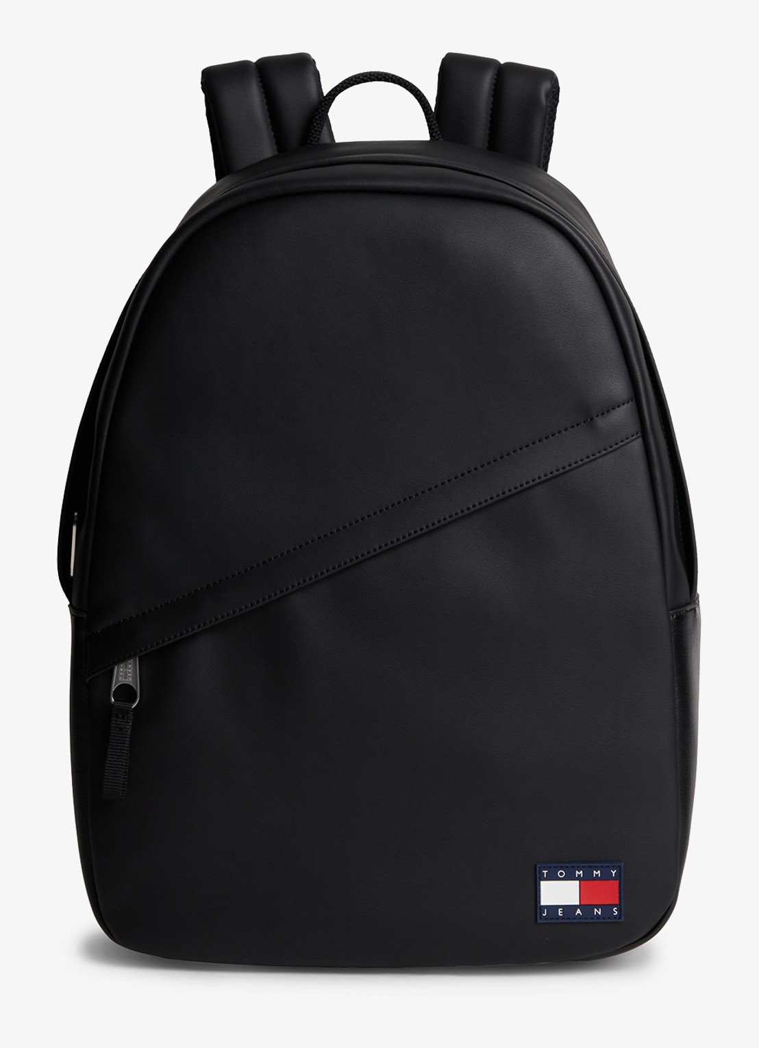 Tommy Hilfiger Rugzak met logo - voorkant 5 diepzwart