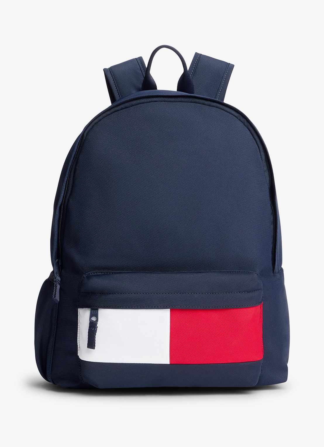 Tommy Hilfiger Rugzak met logo - voorkant 2 donkerblauw