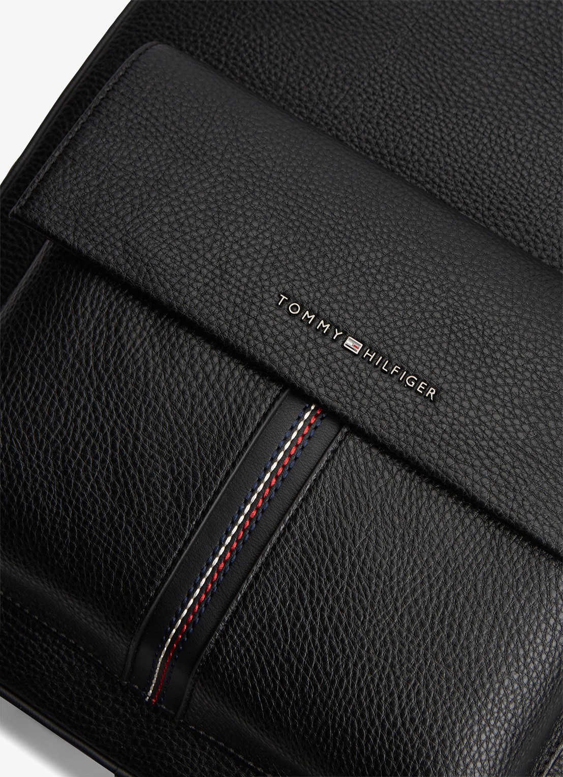 Tommy Hilfiger Rugzak van imitatieleer - detail 4 zwart