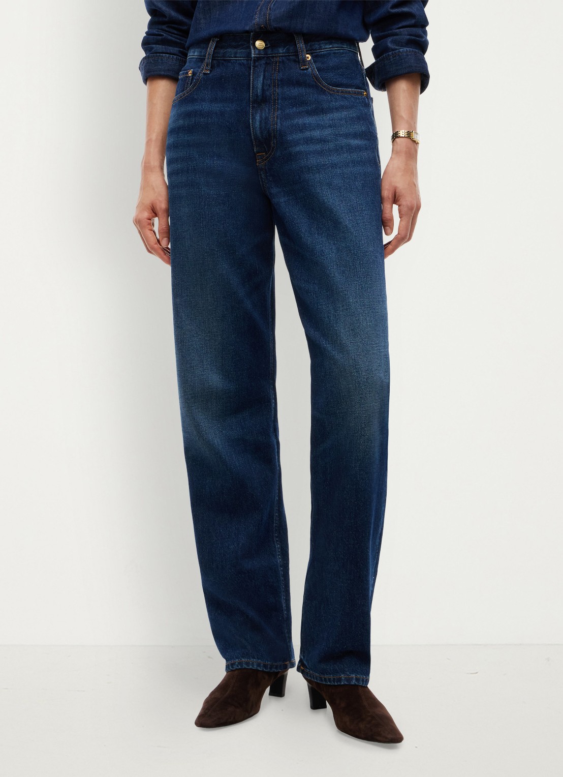 Tommy Hilfiger Sarah high waist flared jeans met steekzakken - detail 2 denim