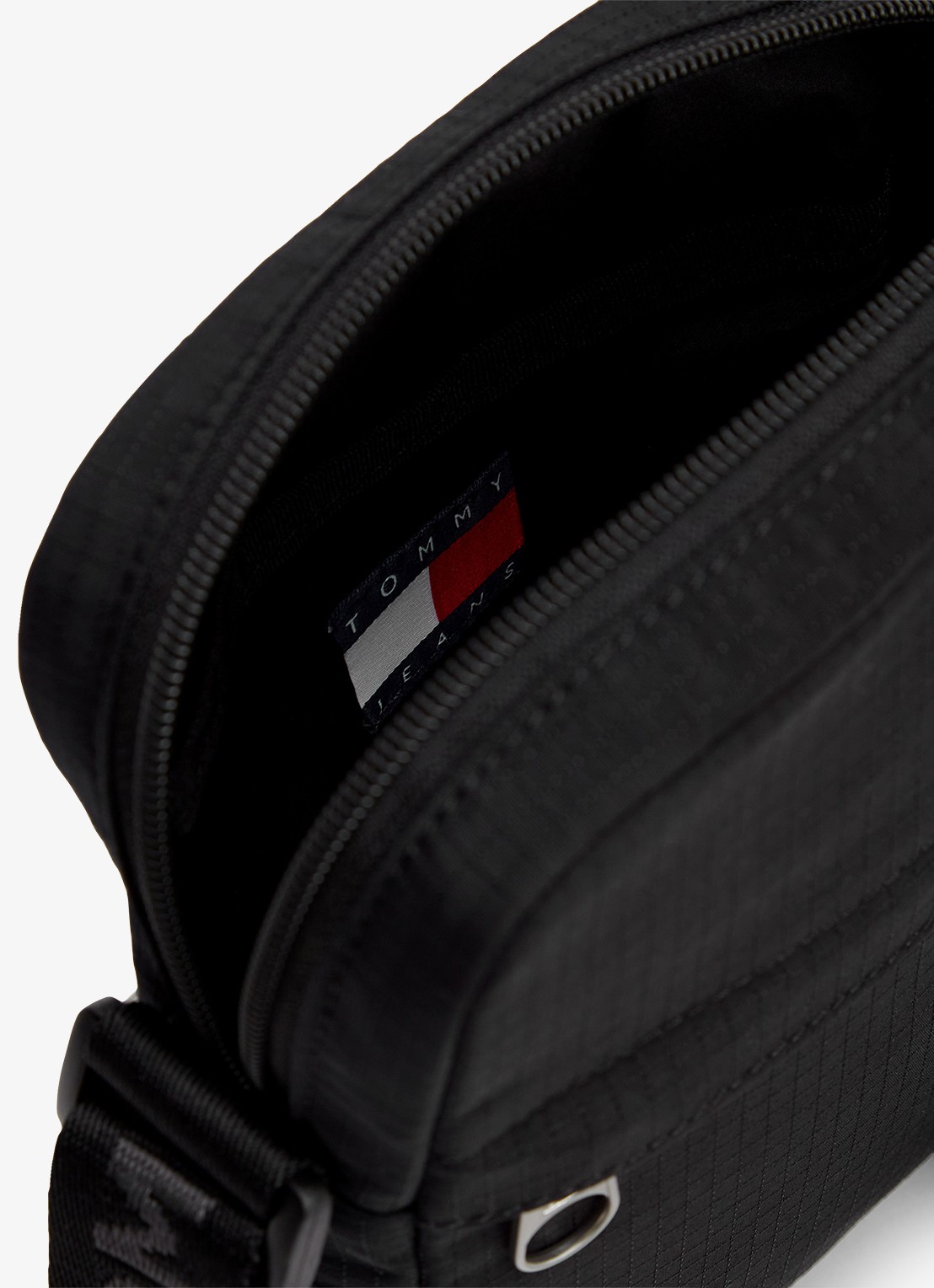 Tommy Hilfiger Schoudertas met logo - detail 4 diepzwart