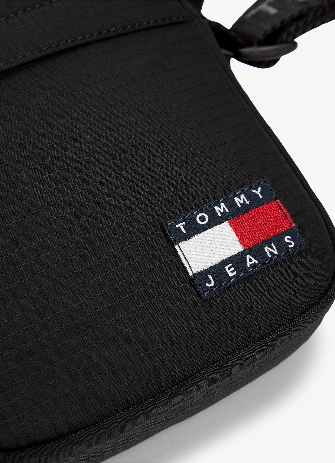 Tommy Hilfiger Schoudertas met logo - detail 5 diepzwart