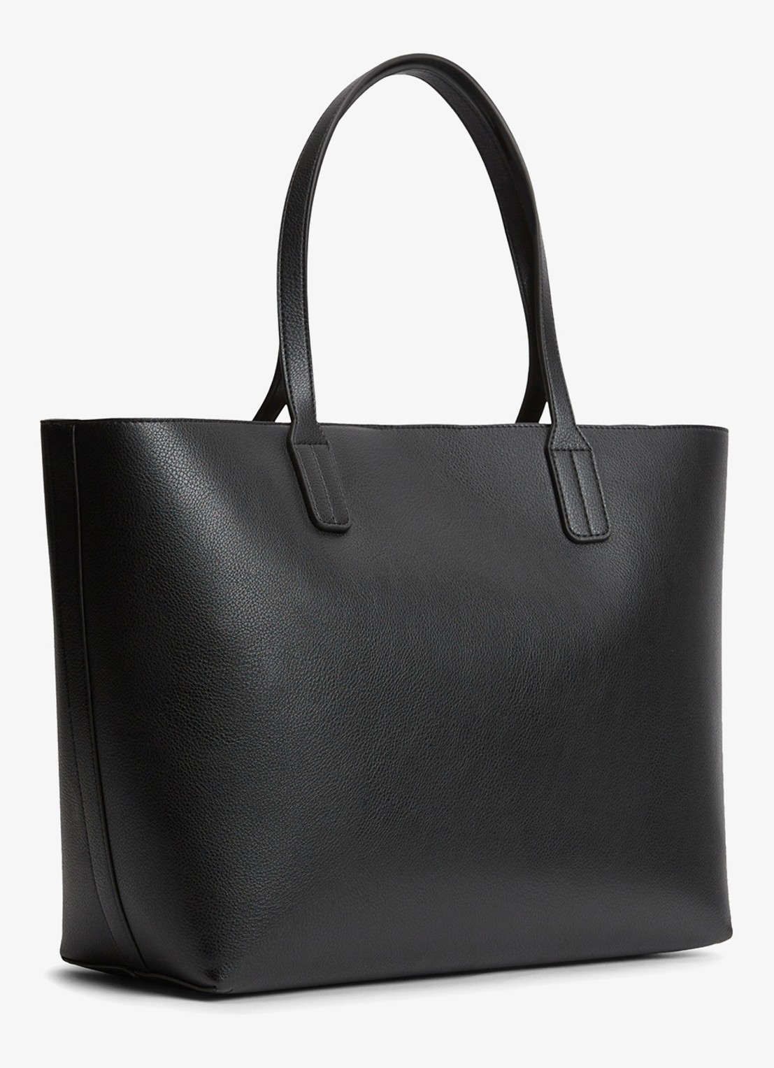 Tommy Hilfiger Shopper met tasbedel - detail 3 zwart