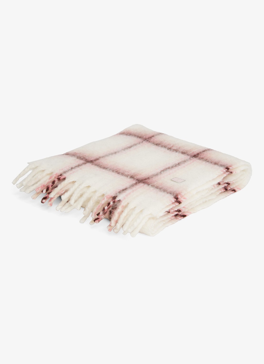 Tommy Hilfiger Sjaal met ruitdessin - detail roze