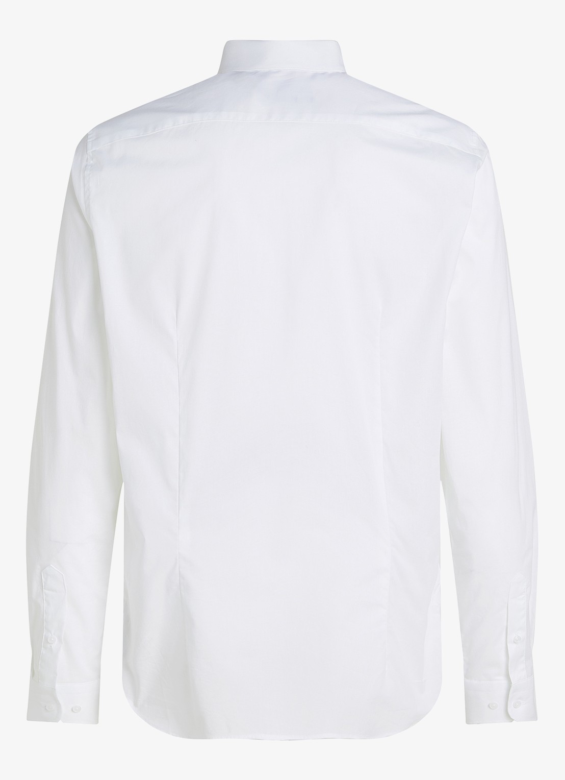 Tommy Hilfiger Slim fit overhemd met logo - achterkant 9 wit