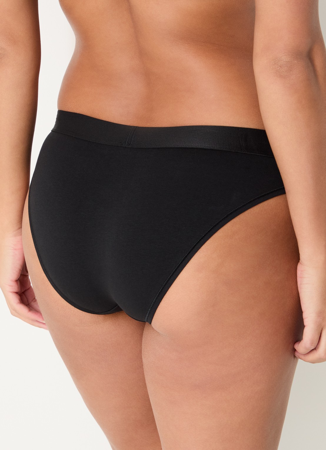 Tommy Hilfiger Slip met logoband  - achterkant 2 zwart