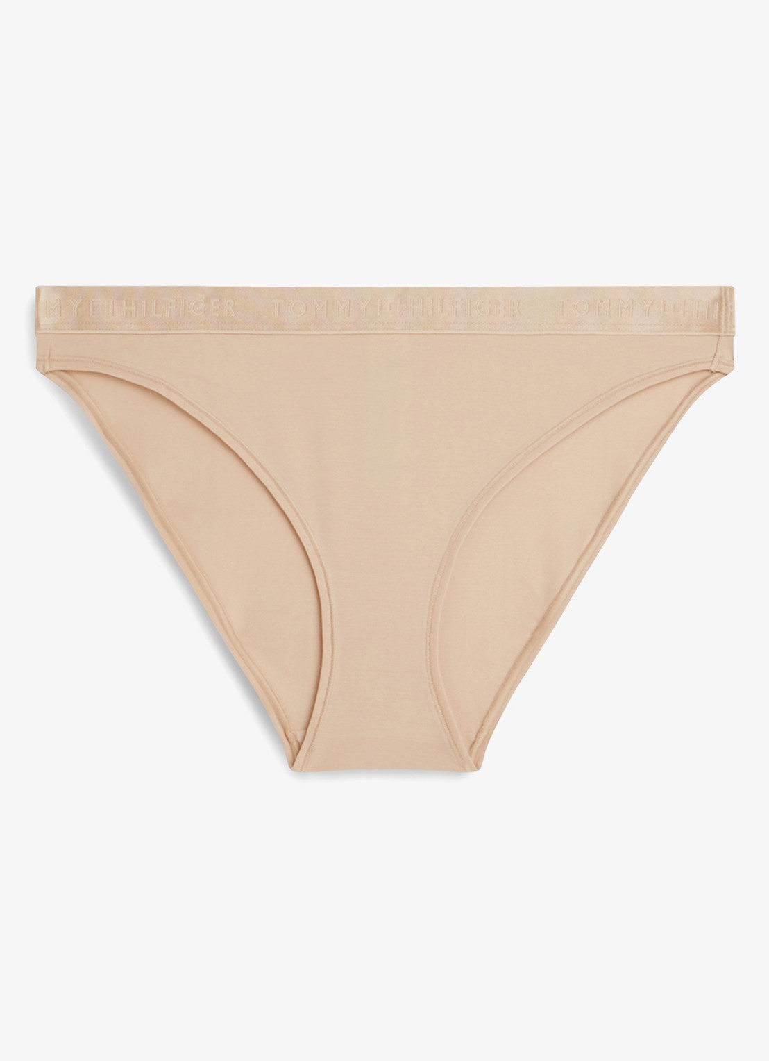 Tommy Hilfiger Slip met logoband - voorkant 3 roze