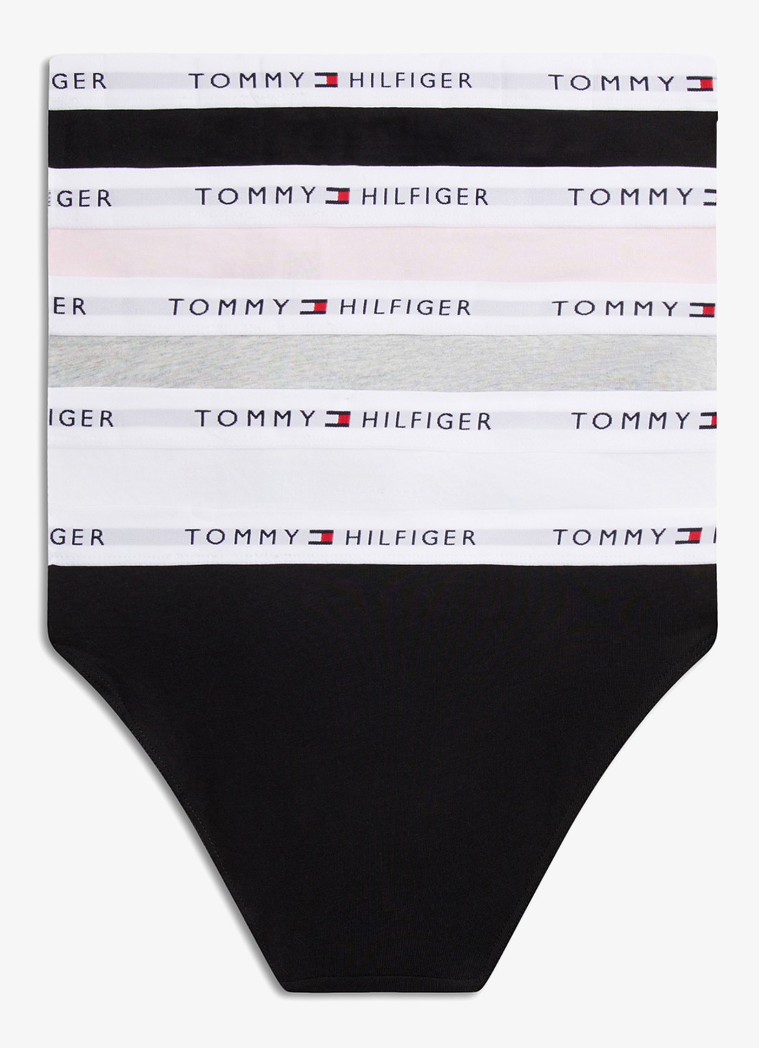 Tommy Hilfiger Slip met logoband - achterkant multicolor