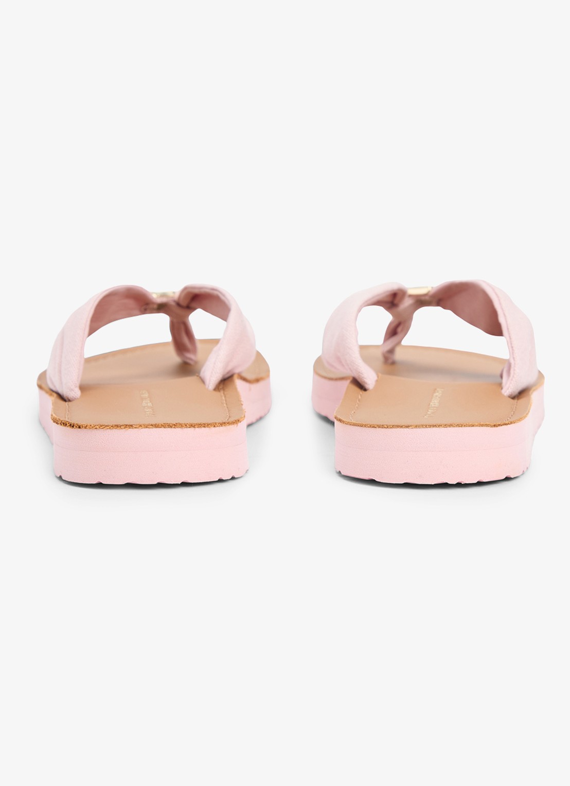 Tommy Hilfiger Slipper met logo - achterkant 3 rood