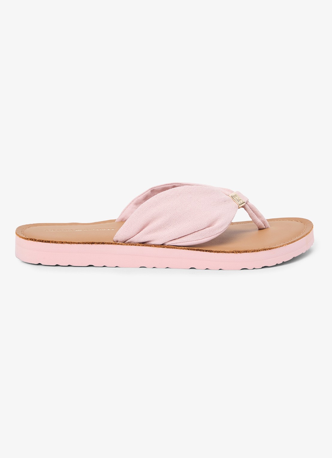 Tommy Hilfiger Slipper met logo - detail 4 rood