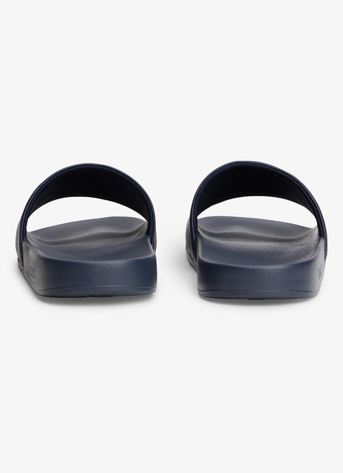 Tommy Hilfiger Slipper met logo - achterkant 3 donkerblauw